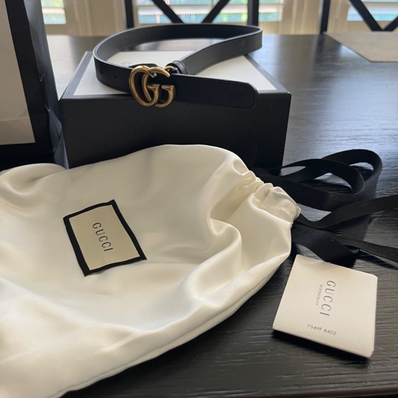 Gucci belt  with double G buckle main image 4